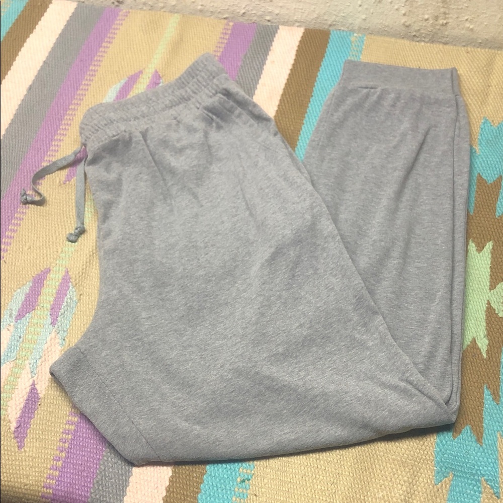 🌚Gray Super Soft Cotton Thin Women's Track Pants 👻